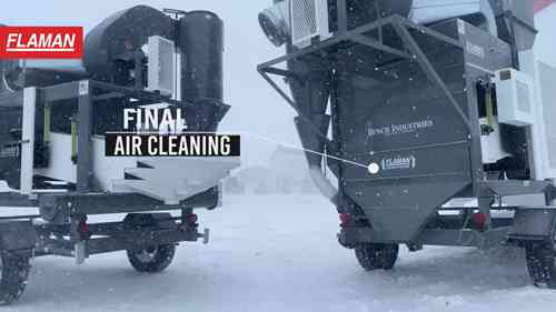 便携式谷物清选机