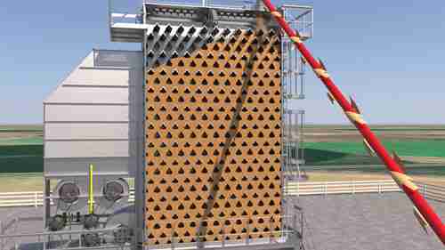 连续混流式干燥机