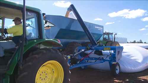 粮食装车运料机