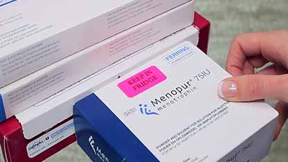 安全储存注射型助孕药物