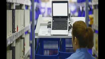 药品仓库的分拣系统