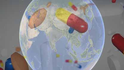 加尔各答的药品仓库和CNF