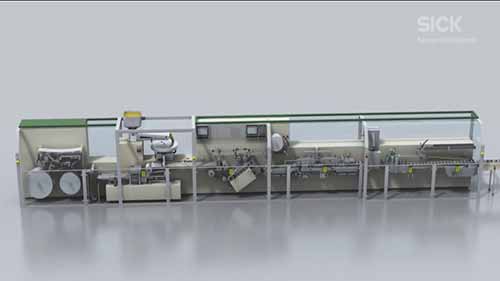 药品包装线的条码阅读器