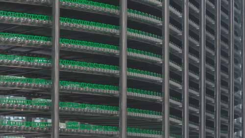 食品工厂螺旋输送带