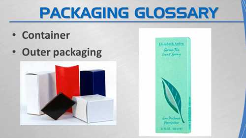 关于化妆品标签的规定