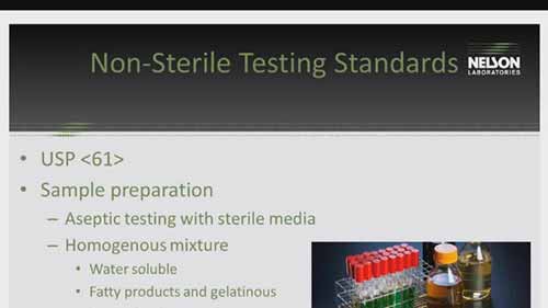 非无菌产品的微生物检验