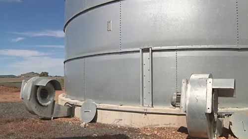 谷物储存：通风降温