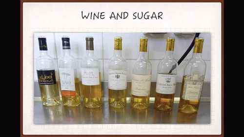 葡萄酒与糖分