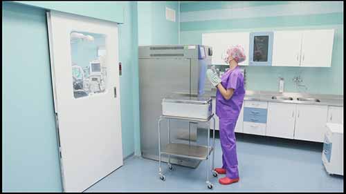 灭菌器的自动开关及密封原理