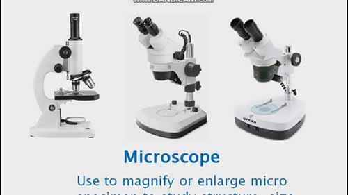 实验仪器及其用途