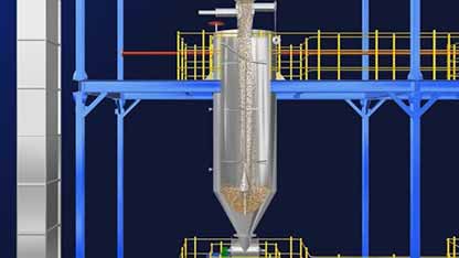 全自动蒸料系统