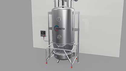 流化床式干燥机的工作原理