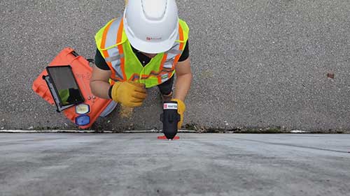 冲击回波法检测混凝土路面