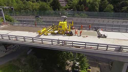 奇隆高架桥的维护