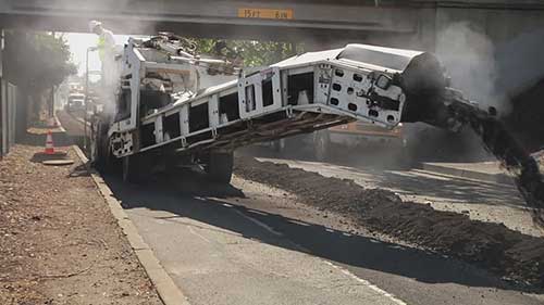 沥青的就地冷再生