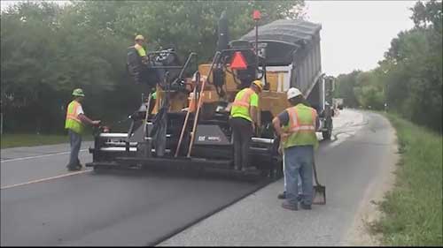 肯特郡的道路养护工作