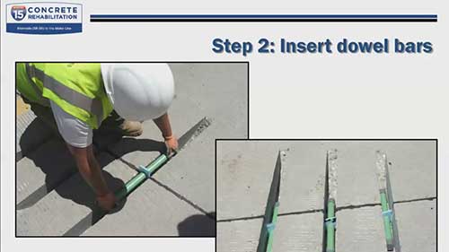 销钉加固的施工