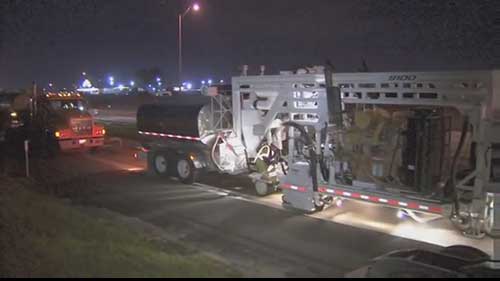 金刚石研磨混凝土路面的效果评估