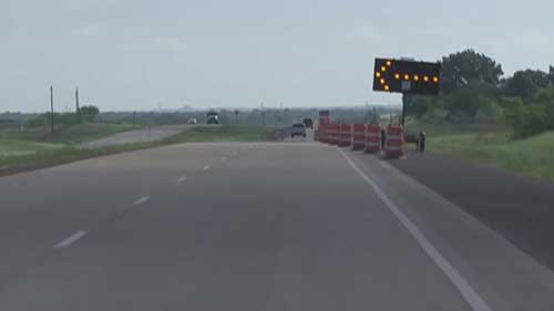 道路养护区域的作业安全