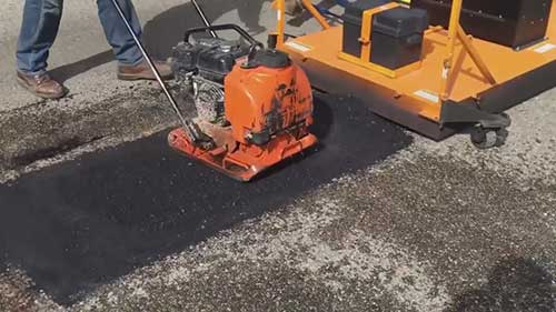 不可思议的道路维修技术