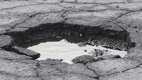 沥青路面4种常见的问题