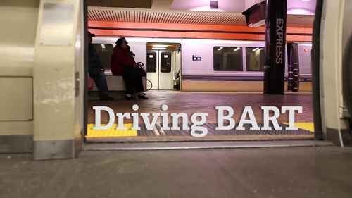 驾驶BART列车的操作员