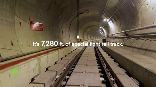 让列车静悄悄驶过华盛顿大学地下