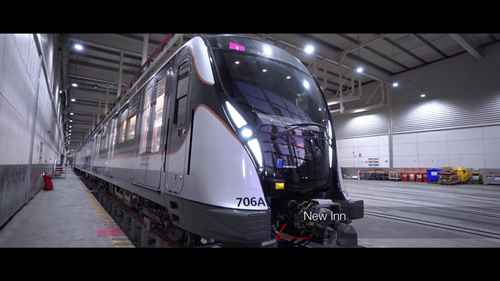 布鲁塞尔STIB的新CAF Inneo地铁列车