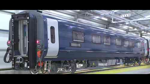 苏格兰和伦敦之间的CAF夜行客运列车