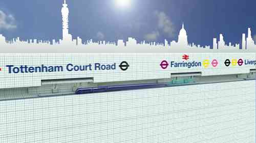 Crossrail工程：站台建设