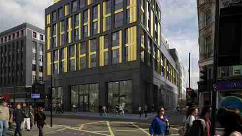 围板之后：Crossrail托特纳姆法院路站