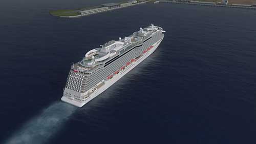 邮轮巨无霸：如何操纵皇家公主号