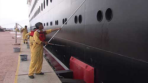 迪士尼邮轮：甲板部和轮机部