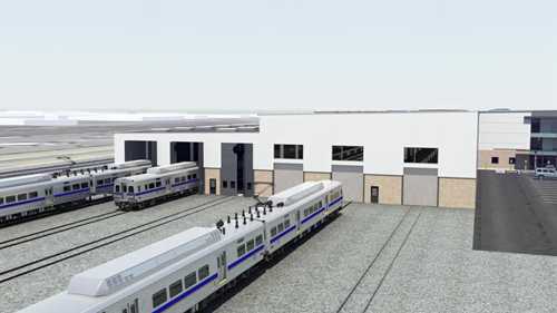 丹佛通勤铁路检修基地设计