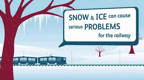 晚点解释：冰雪天气