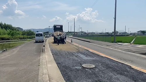 路基再生法路面施工