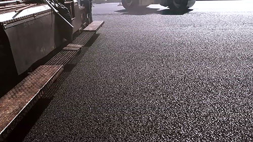 沥青铺装原则：平整度