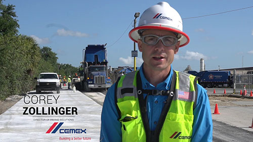 西麦斯碾压混凝土铺装