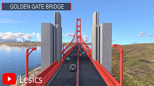 金门大桥背后的惊人工程