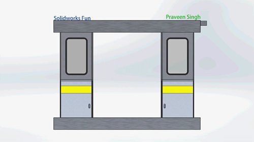 地铁车门的工作原理