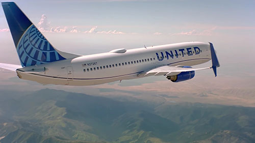 成为美联航的飞行员