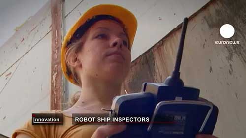机器人船舶检查员