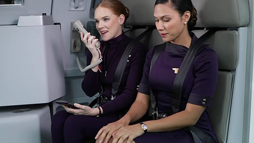 达美空乘的一天