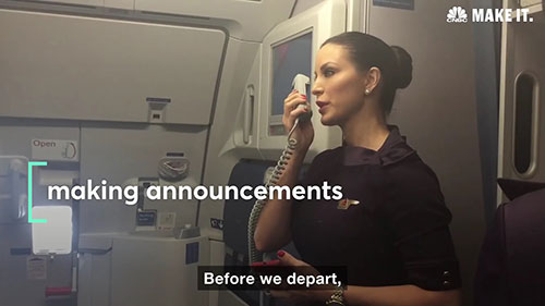 成为达美空姐是什么样的？