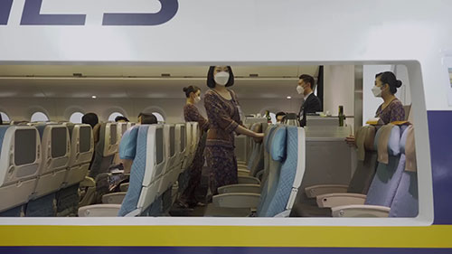 成为新加坡航空公司的空乘