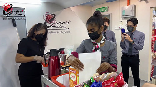 机上餐食服务流程