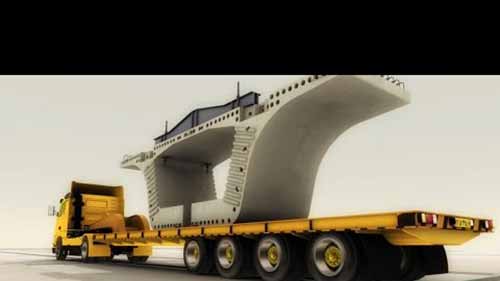 分段拼装式桥梁建设