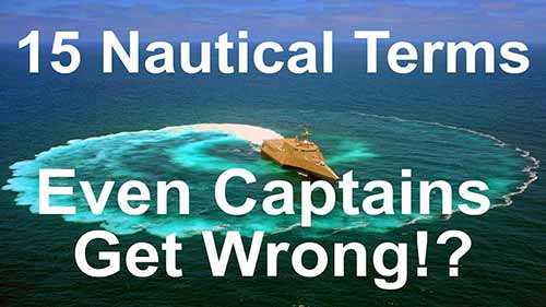 易错的15个航海术语