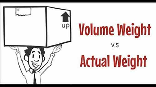 体积重量和实际重量