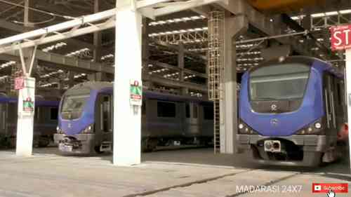 金奈地铁车辆维修纪实